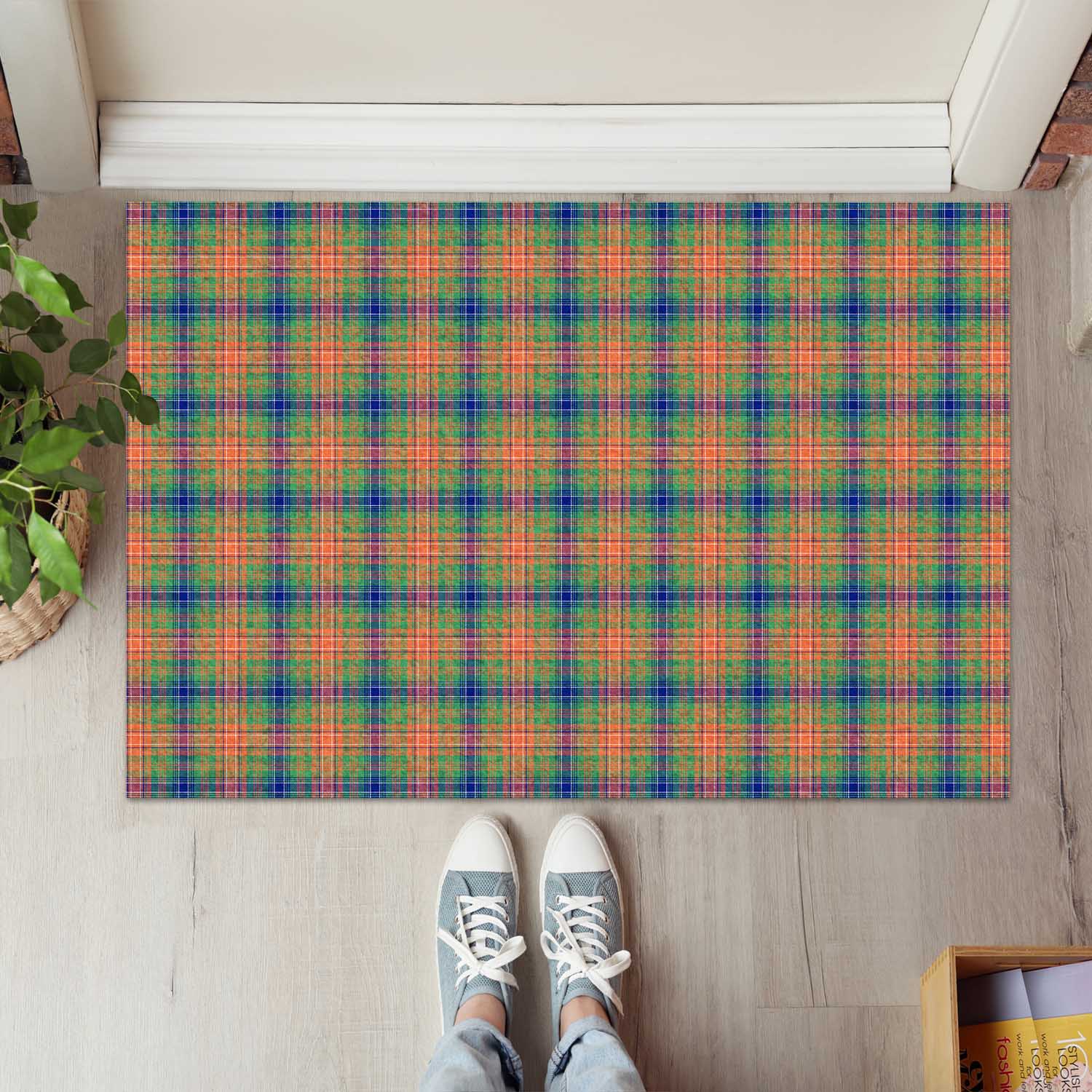 Wilson Ancient Tartan Door Mat - Tartanvibesclothing Shop