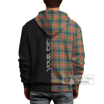 Wilson Ancient Tartan Hoodie with Family Crest and Half Of Me Style