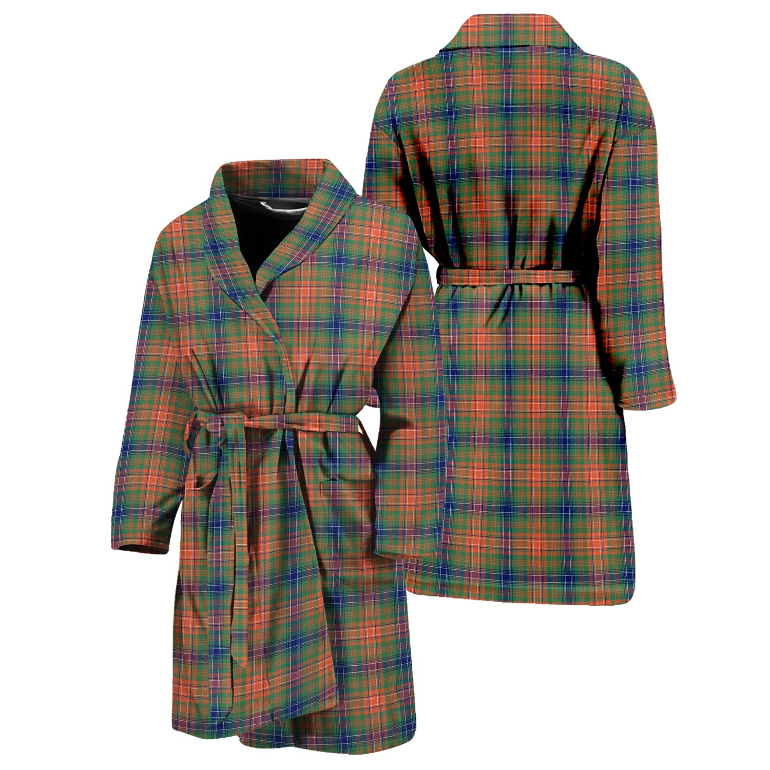 Wilson Ancient Tartan Bathrobe Unisex M - Tartan Vibes Clothing