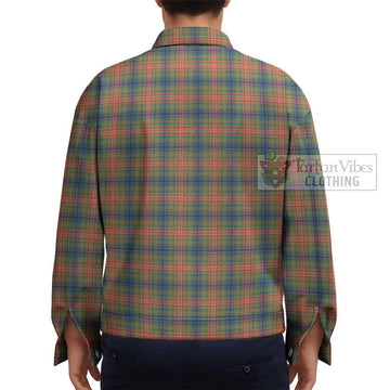 Wilson Ancient Tartan Unisex Lapel Cotton Jacket