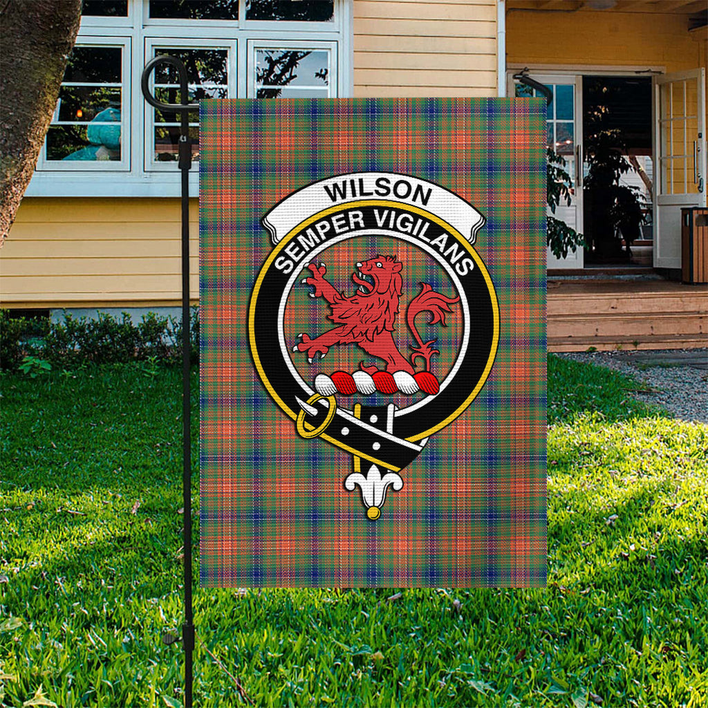 wilson-ancient-tartan-flag-with-family-crest