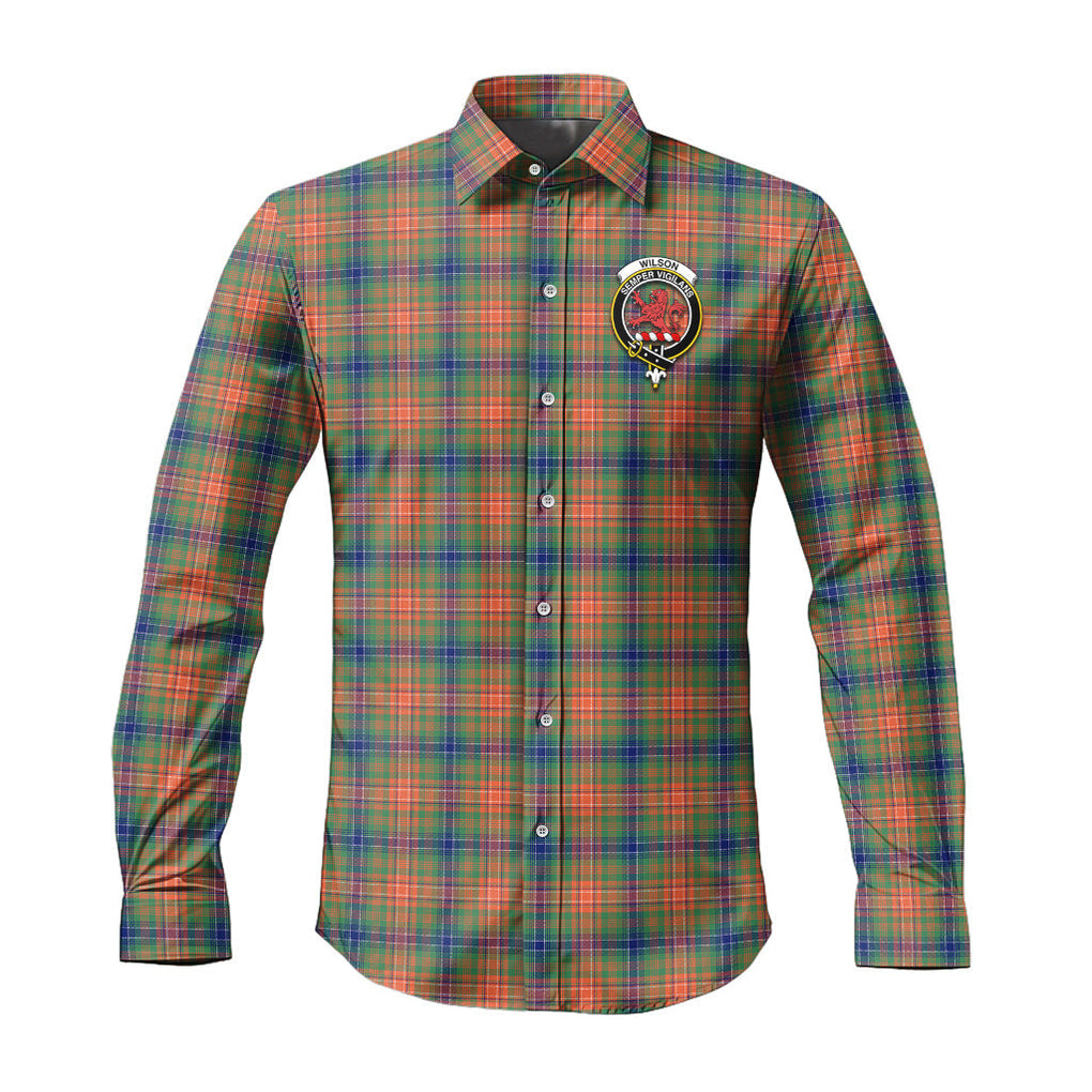 wilson-ancient-tartan-long-sleeve-button-up-shirt-with-family-crest