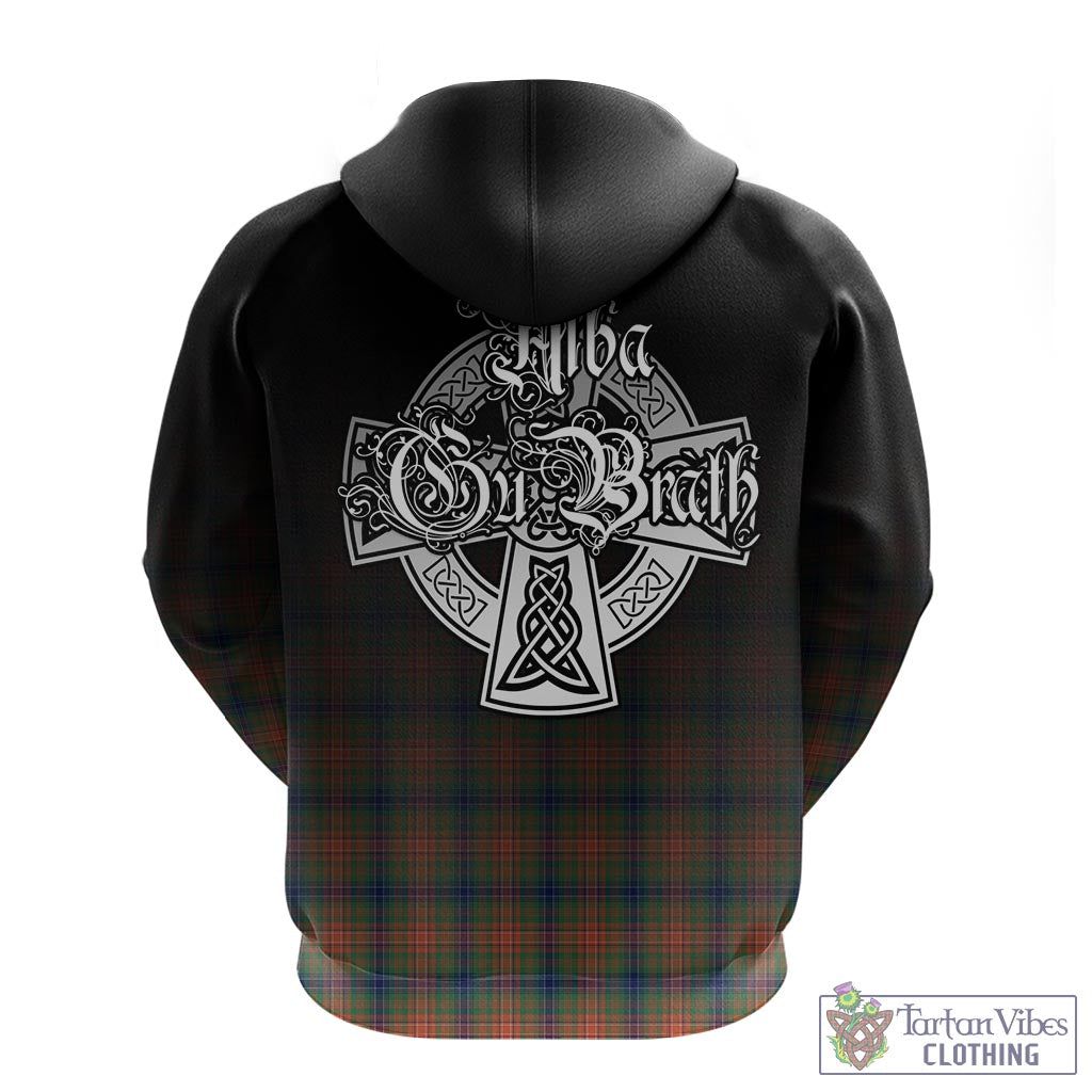 Tartan Vibes Clothing Wilson Ancient Tartan Hoodie Featuring Alba Gu Brath Family Crest Celtic Inspired