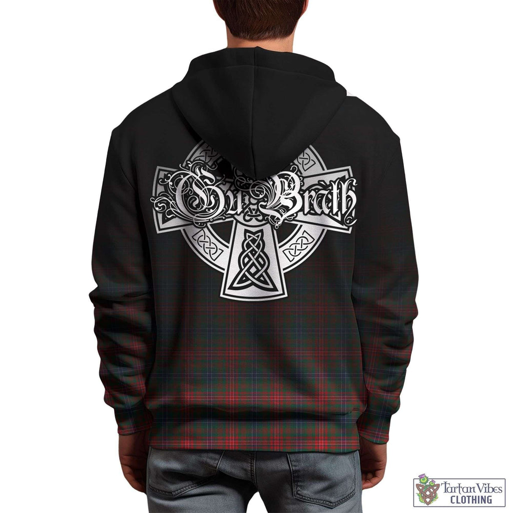 Tartan Vibes Clothing Wilson Modern Tartan Hoodie Featuring Alba Gu Brath Family Crest Celtic Inspired