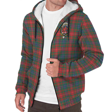 Wilson Modern Tartan Sherpa Hoodie with Family Crest