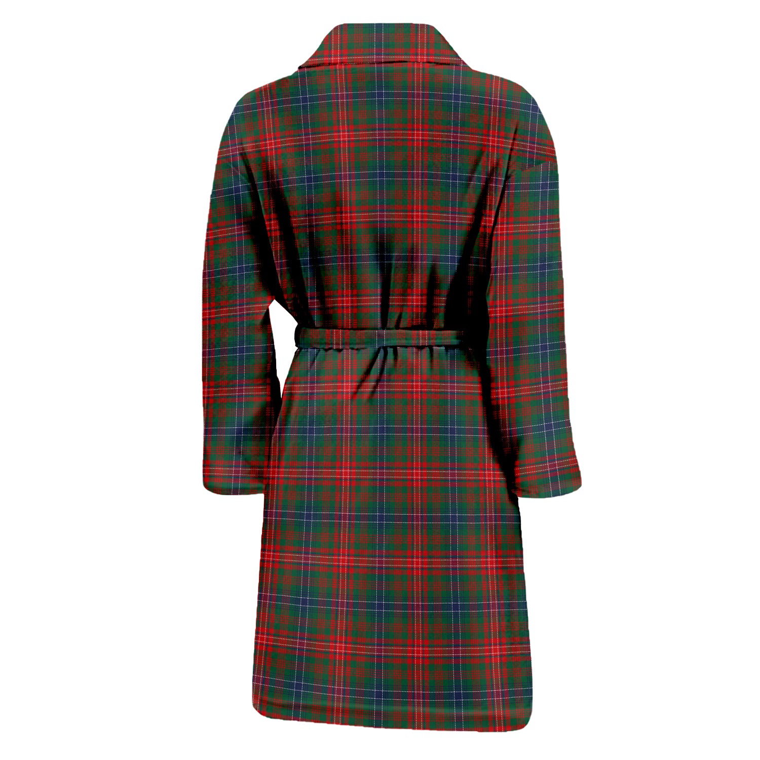 Wilson Modern Tartan Bathrobe with Family Crest - Tartan Vibes Clothing