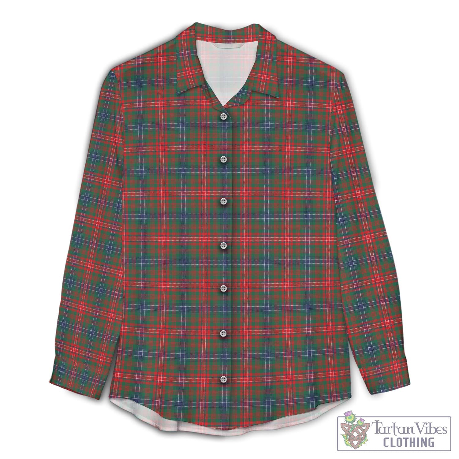 Wilson Modern Tartan Womens Casual Shirt