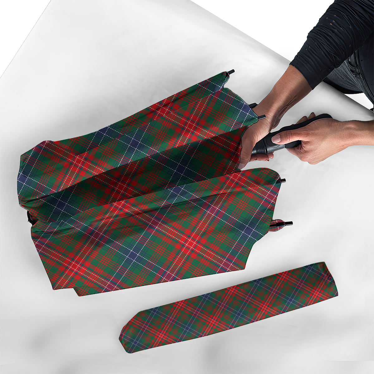 Wilson Modern Tartan Umbrella - Tartanvibesclothing