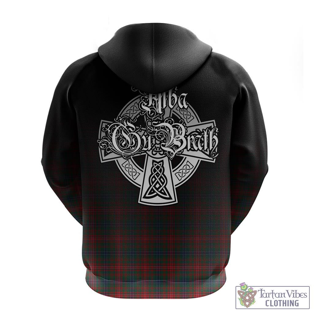 Tartan Vibes Clothing Wilson Modern Tartan Hoodie Featuring Alba Gu Brath Family Crest Celtic Inspired