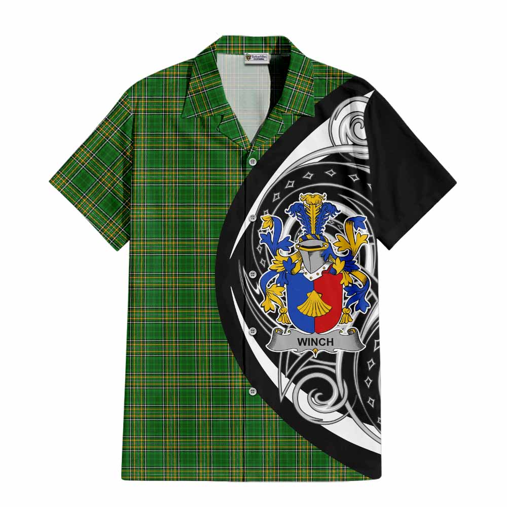 Winch Irish Clan Hawaiian Shirt Celtic Circle Style Kid - Tartan Vibes Clothing