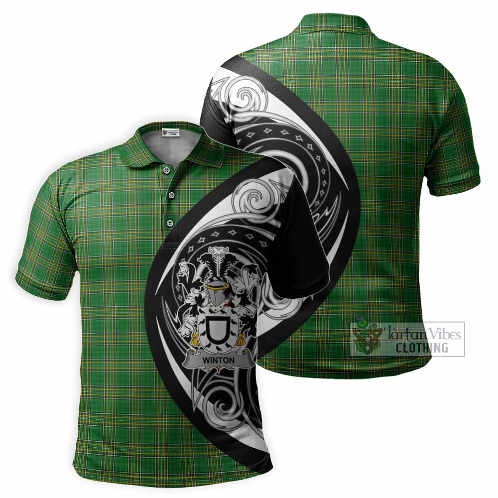 Winton Irish Clan Polo Shirt Celtic Circle Style - Tartan Vibes Clothing