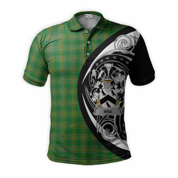 Wise Irish Clan Polo Shirt Celtic Circle Style Kid - Tartan Vibes Clothing