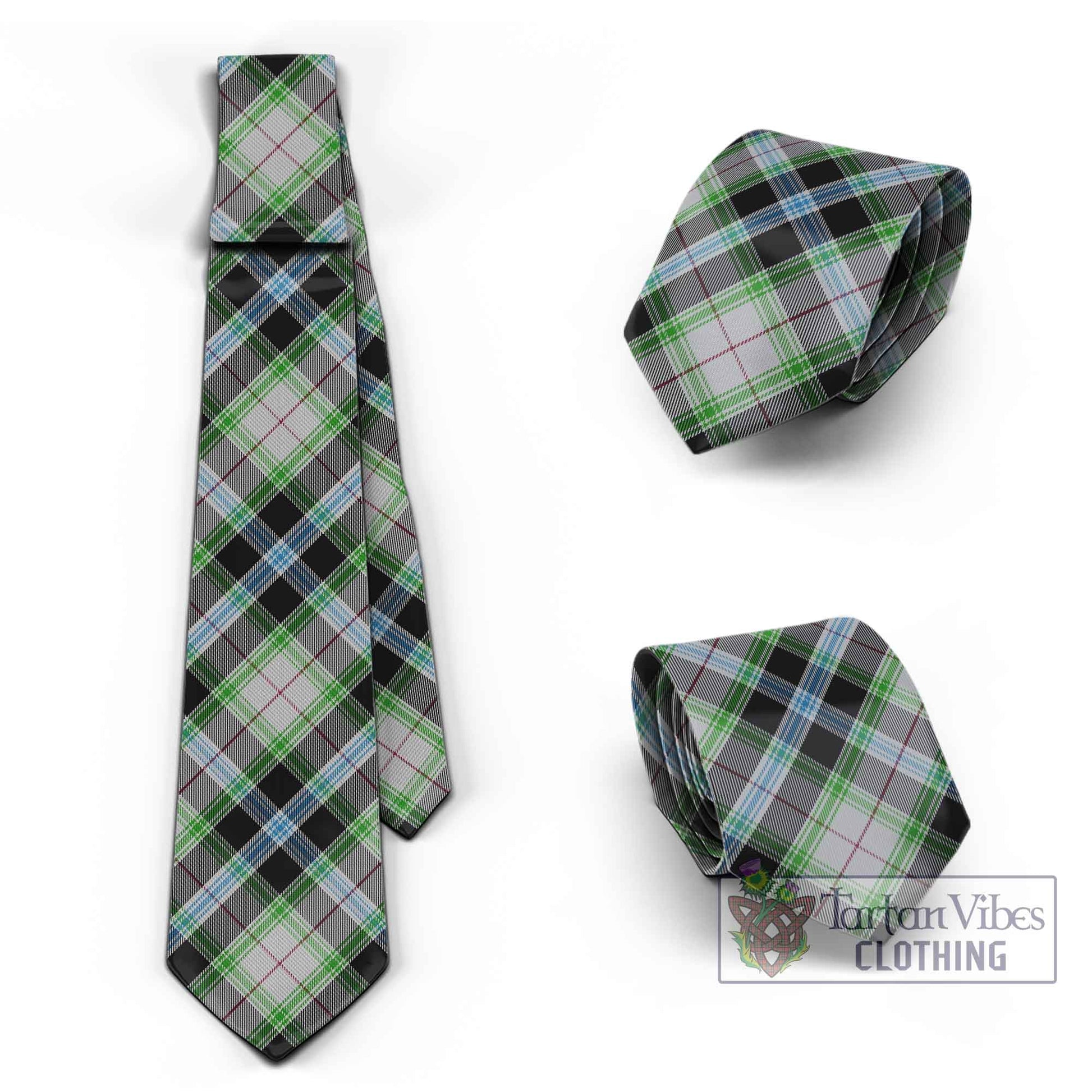 Tartan Vibes Clothing Wiseman Tartan Classic Necktie Cross Style