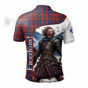 Wishart Crest Tartan Polo Shirt Inspired by the Freedom of Scottish Warrior