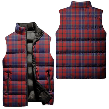 Wishart Tartan Sleeveless Puffer Jacket