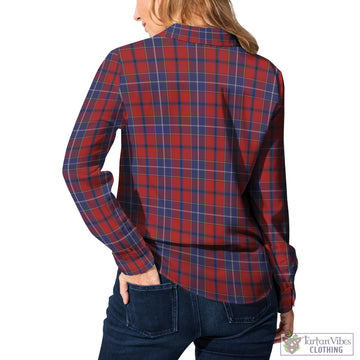 Wishart Tartan Women's Casual Shirt