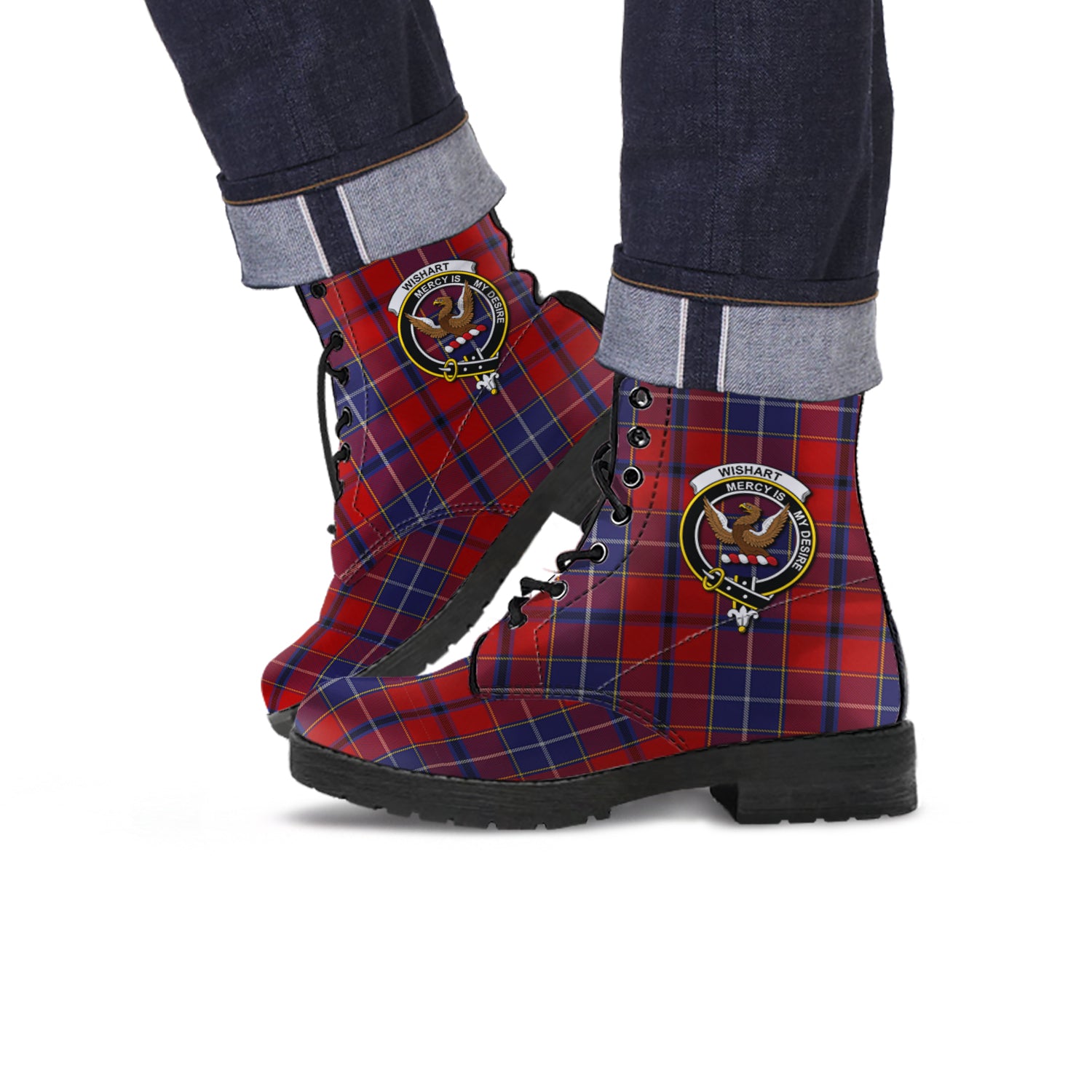 wishart-dress-tartan-leather-boots-with-family-crest