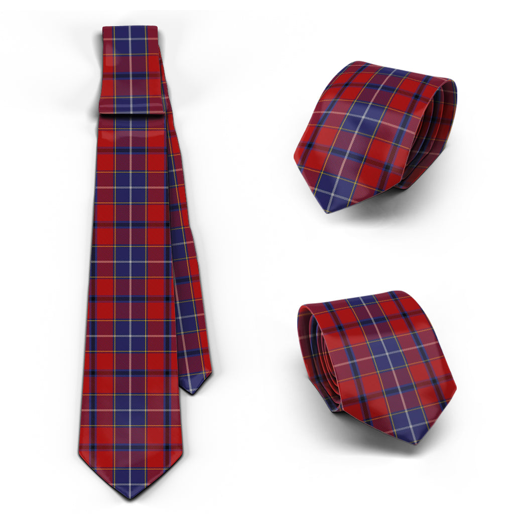 Wishart Tartan Classic Necktie Necktie One Size - Tartan Vibes Clothing