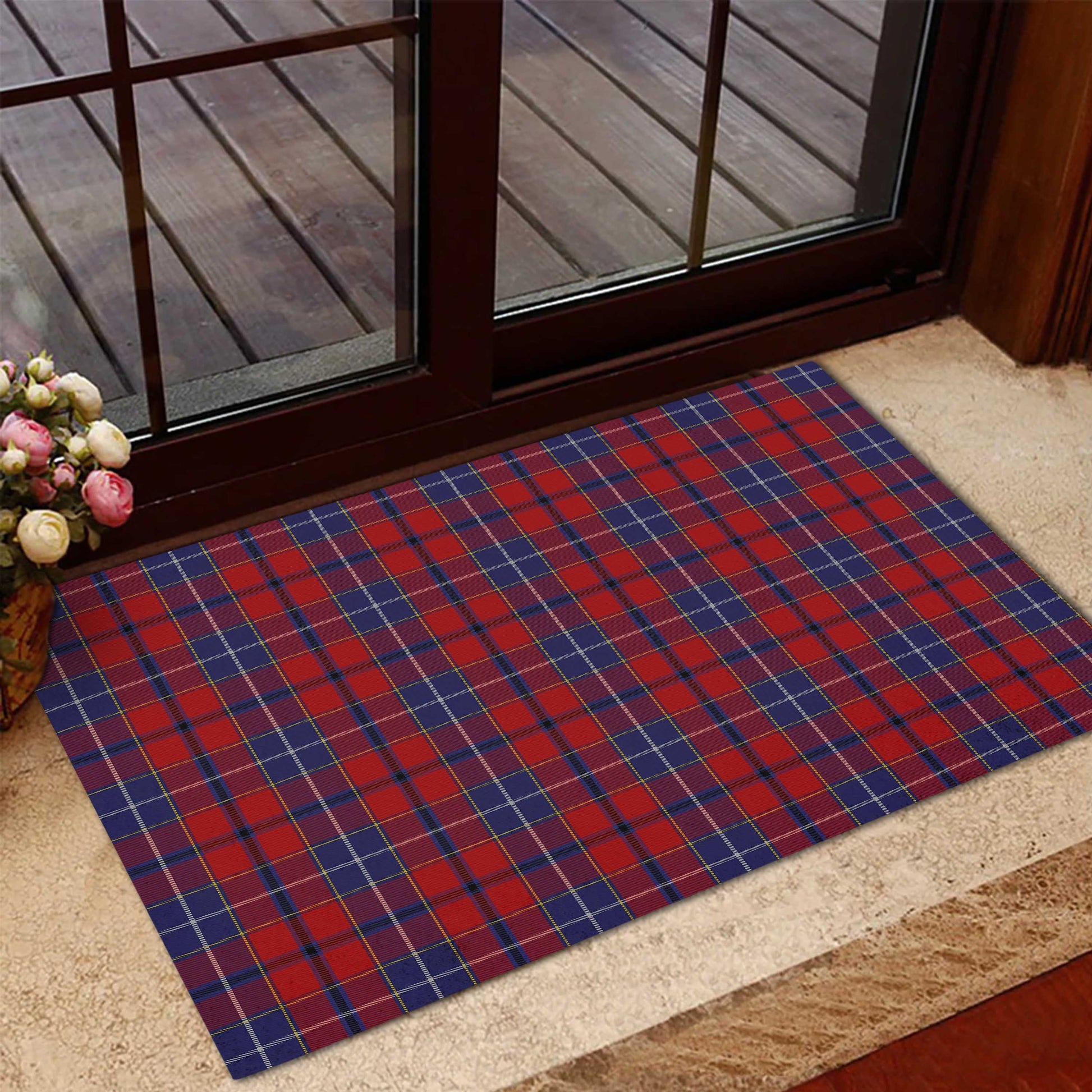 Wishart Dress Tartan Door Mat - Tartanvibesclothing Shop