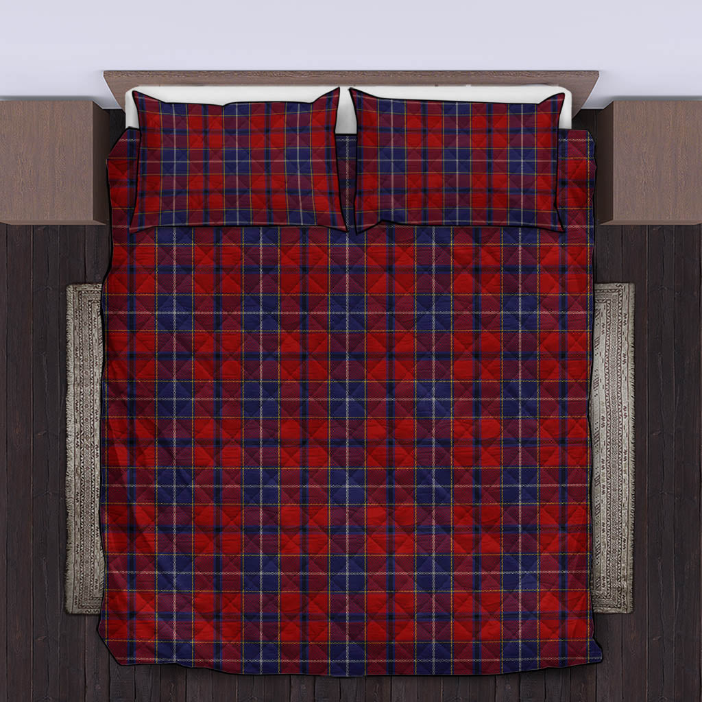 Wishart Dress Tartan Quilt Bed Set - Tartanvibesclothing Shop