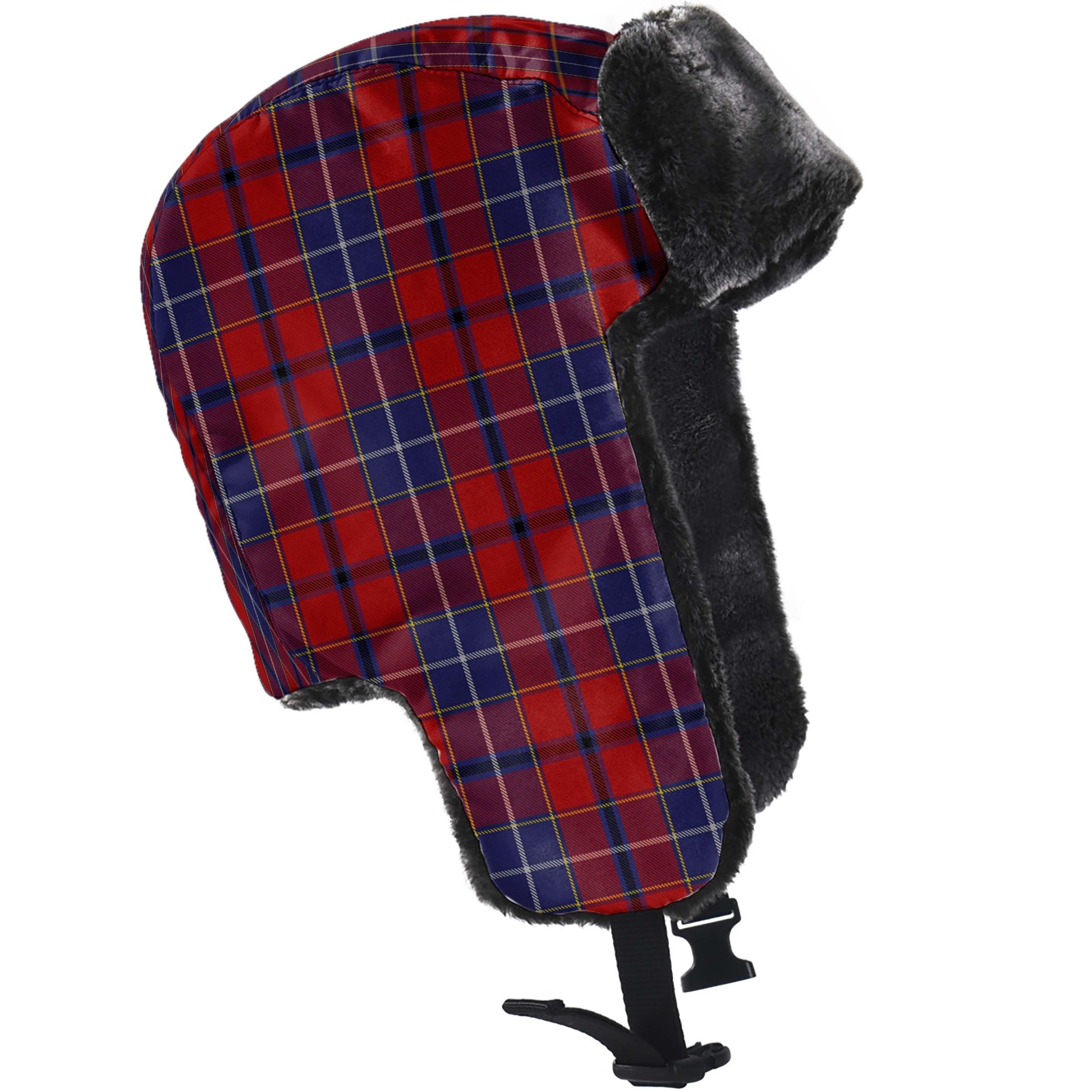 Wishart Dress Tartan Winter Trapper Hat - Tartanvibesclothing