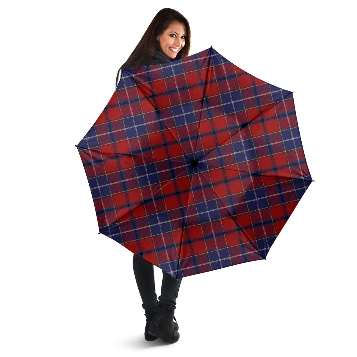 Wishart Dress Tartan Umbrella - Tartanvibesclothing