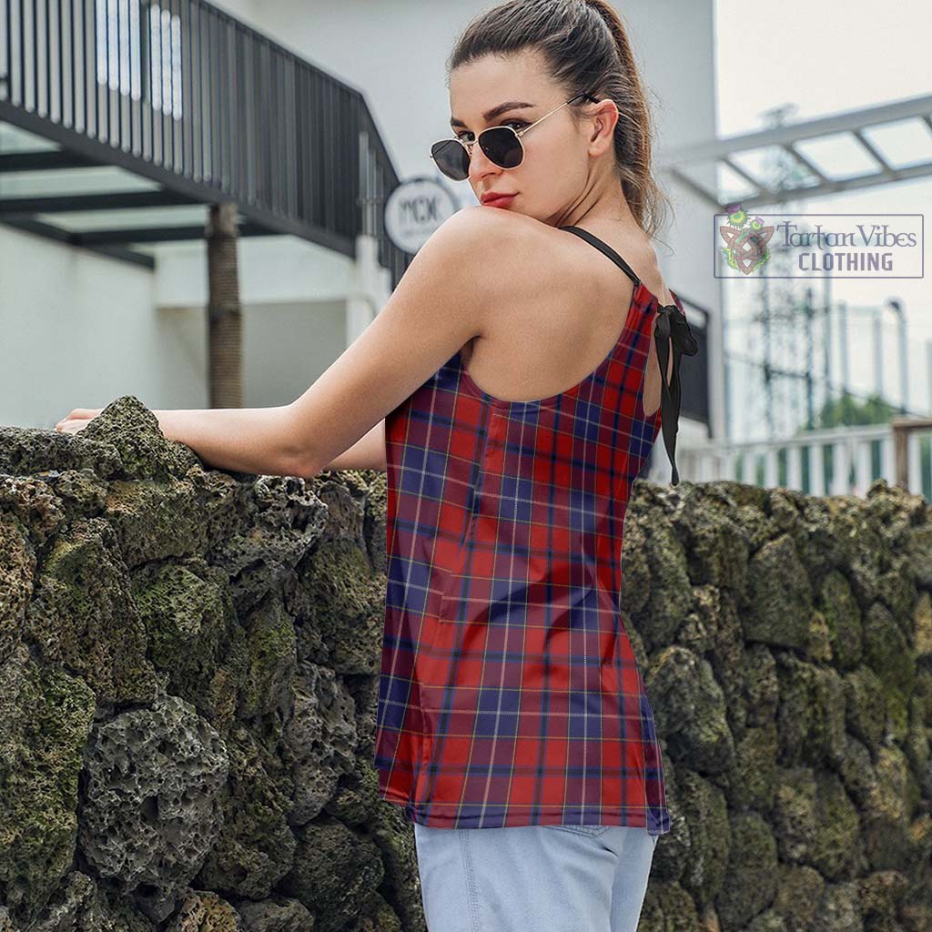 Tartan Vibes Clothing Wishart Dress Tartan Loose Halter Neck Camisole