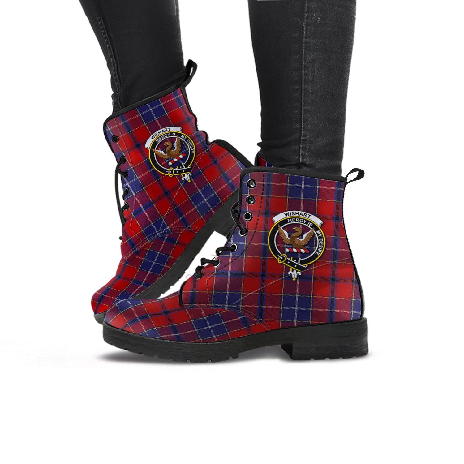 wishart-dress-tartan-leather-boots-with-family-crest