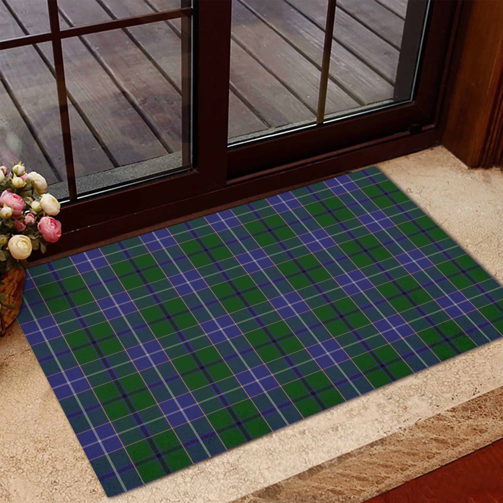 Wishart Hunting Tartan Door Mat - Tartanvibesclothing Shop