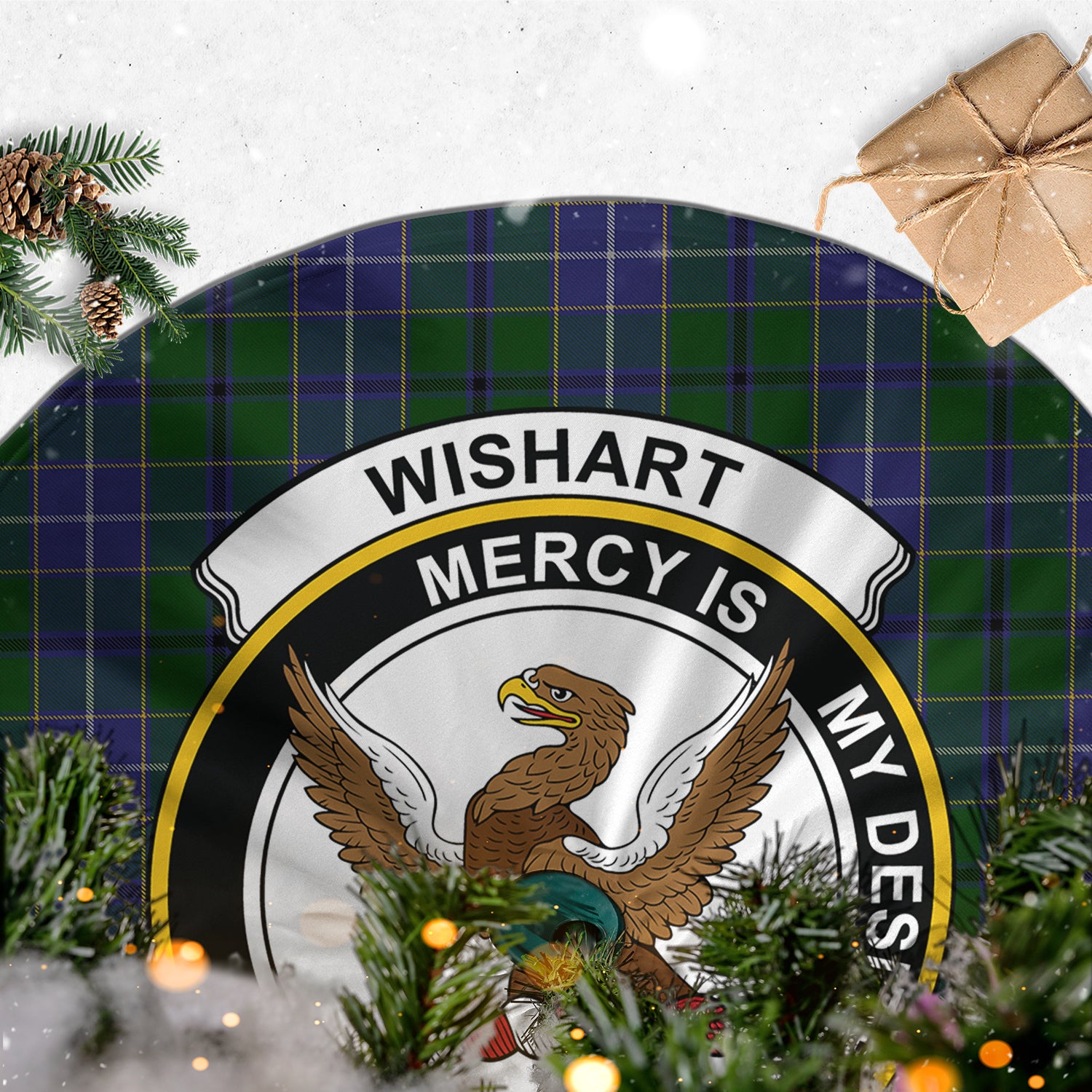 wishart-hunting-tartan-christmas-tree-skirt-with-family-crest