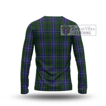 Wishart Hunting Tartan Long Sleeve T-Shirt with Family Crest DNA In Me Style