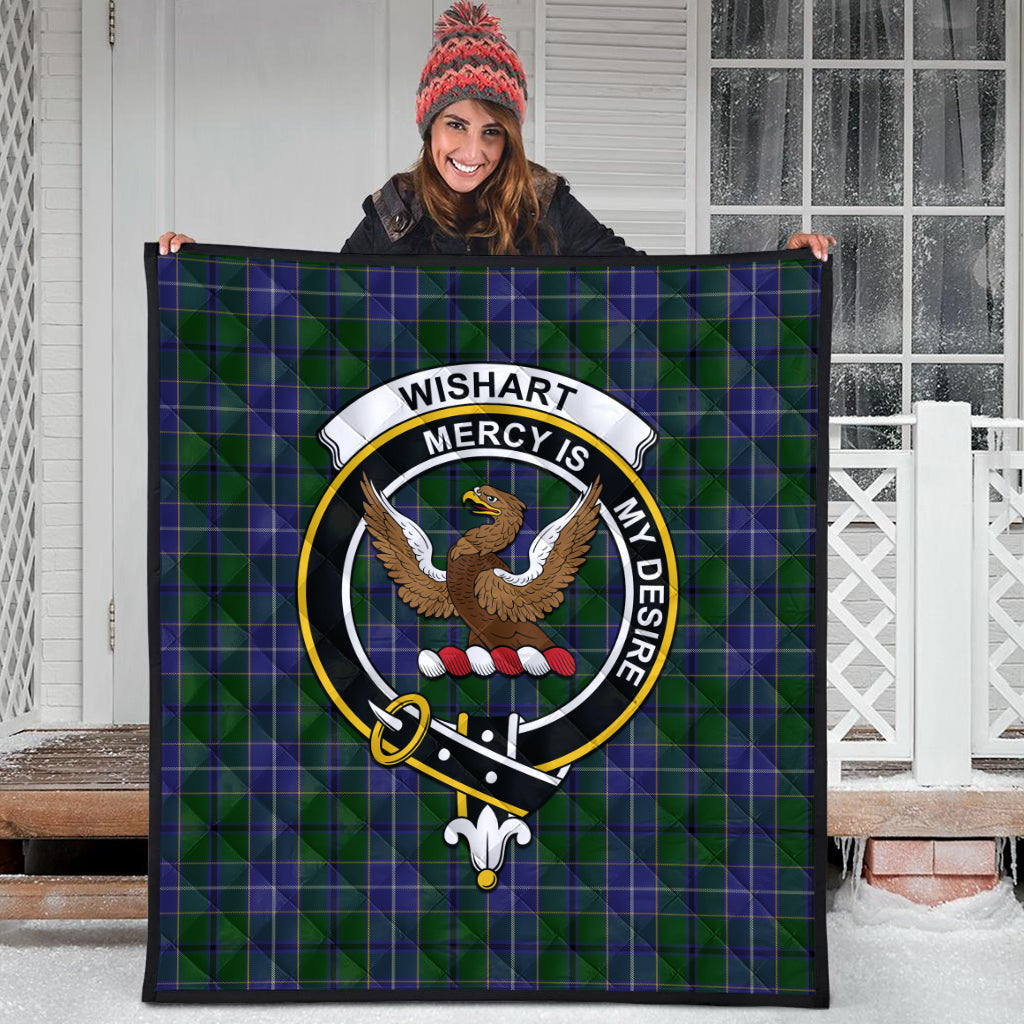 wishart-hunting-tartan-quilt-with-family-crest