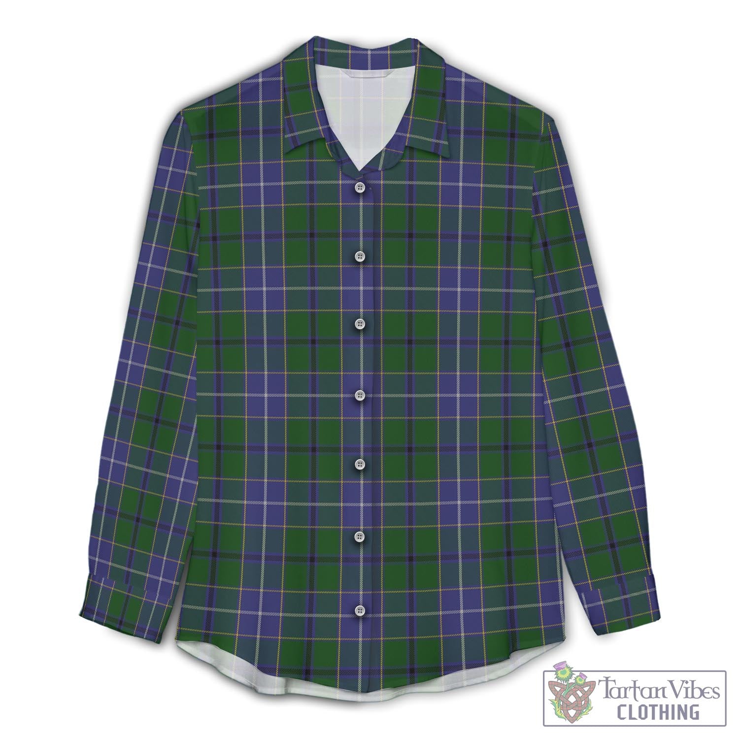 Wishart Hunting Tartan Womens Casual Shirt