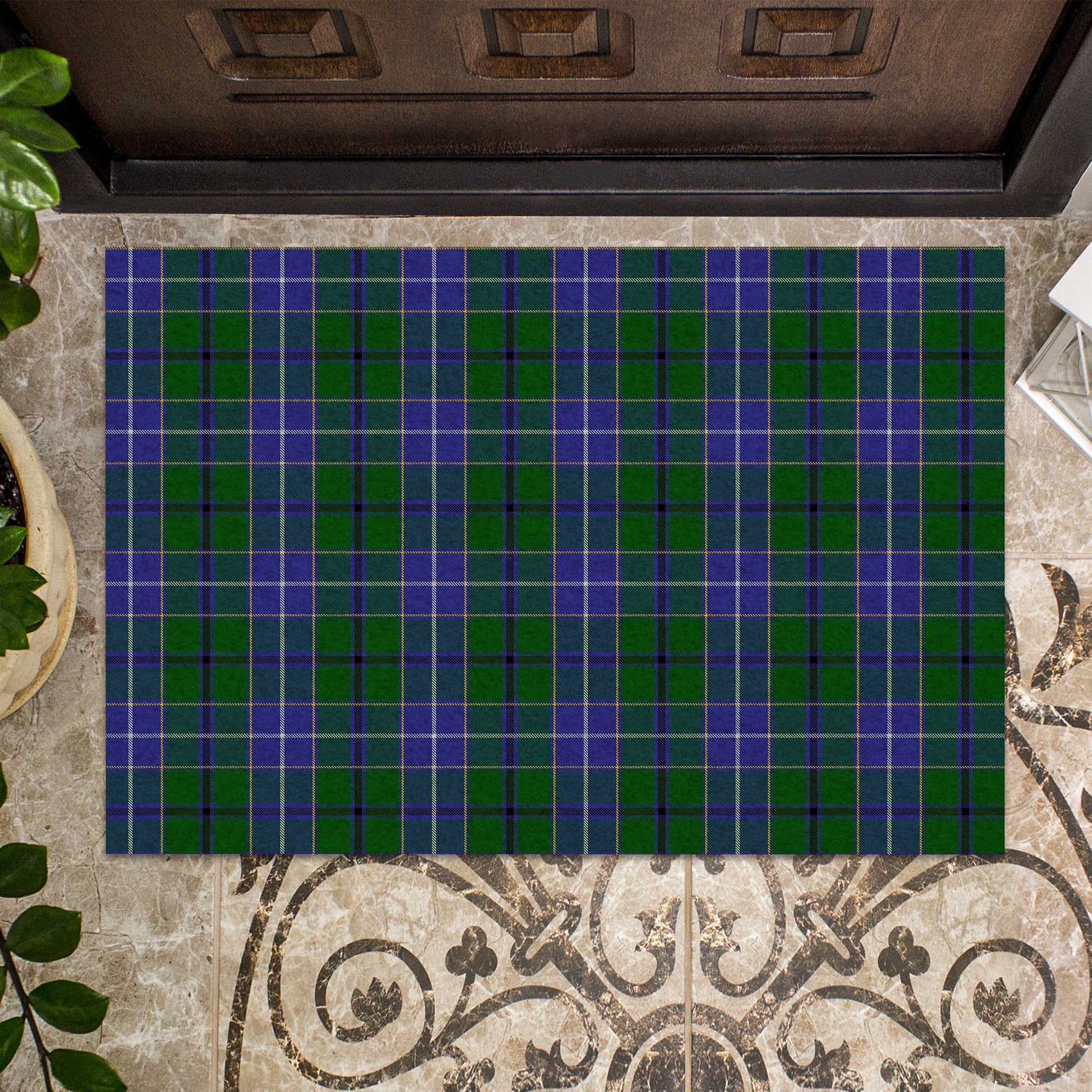 Wishart Hunting Tartan Door Mat - Tartanvibesclothing Shop