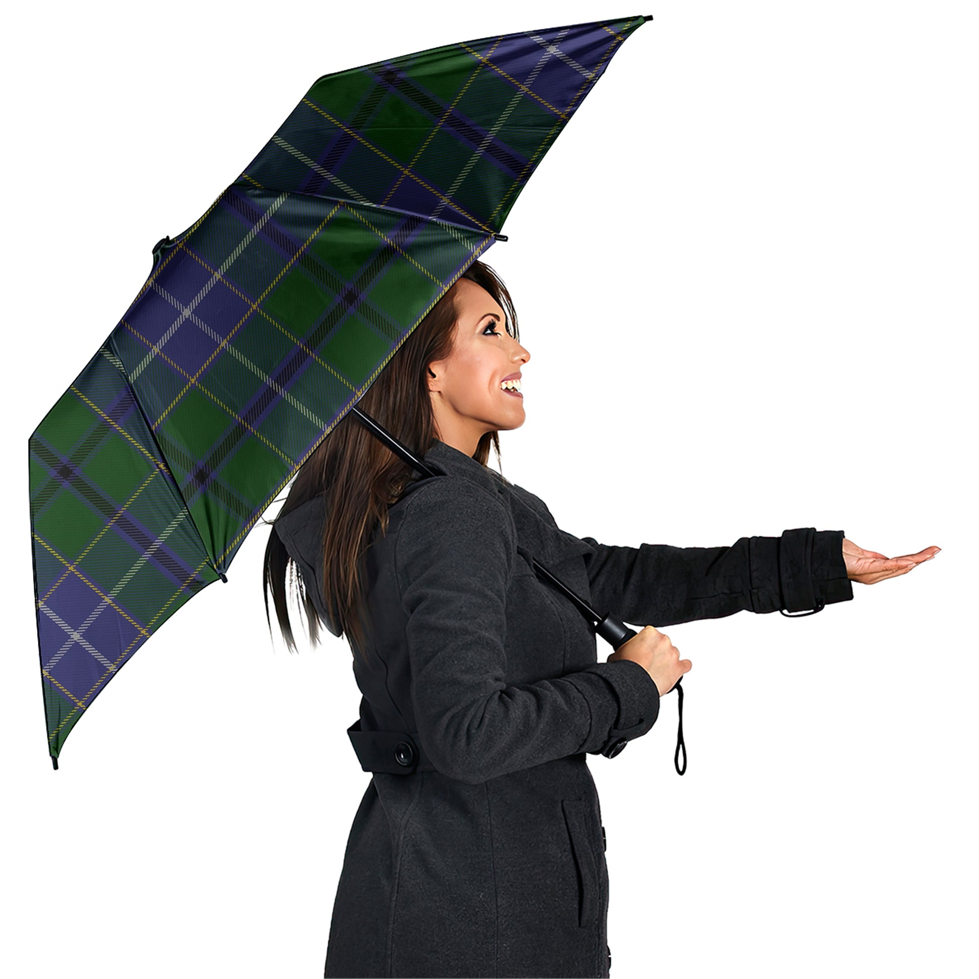 Wishart Hunting Tartan Umbrella - Tartanvibesclothing