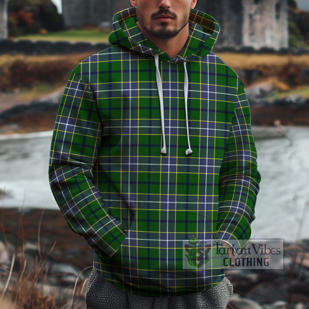 Tartan Vibes Clothing Wishart Hunting Modern Tartan Cotton Hoodie