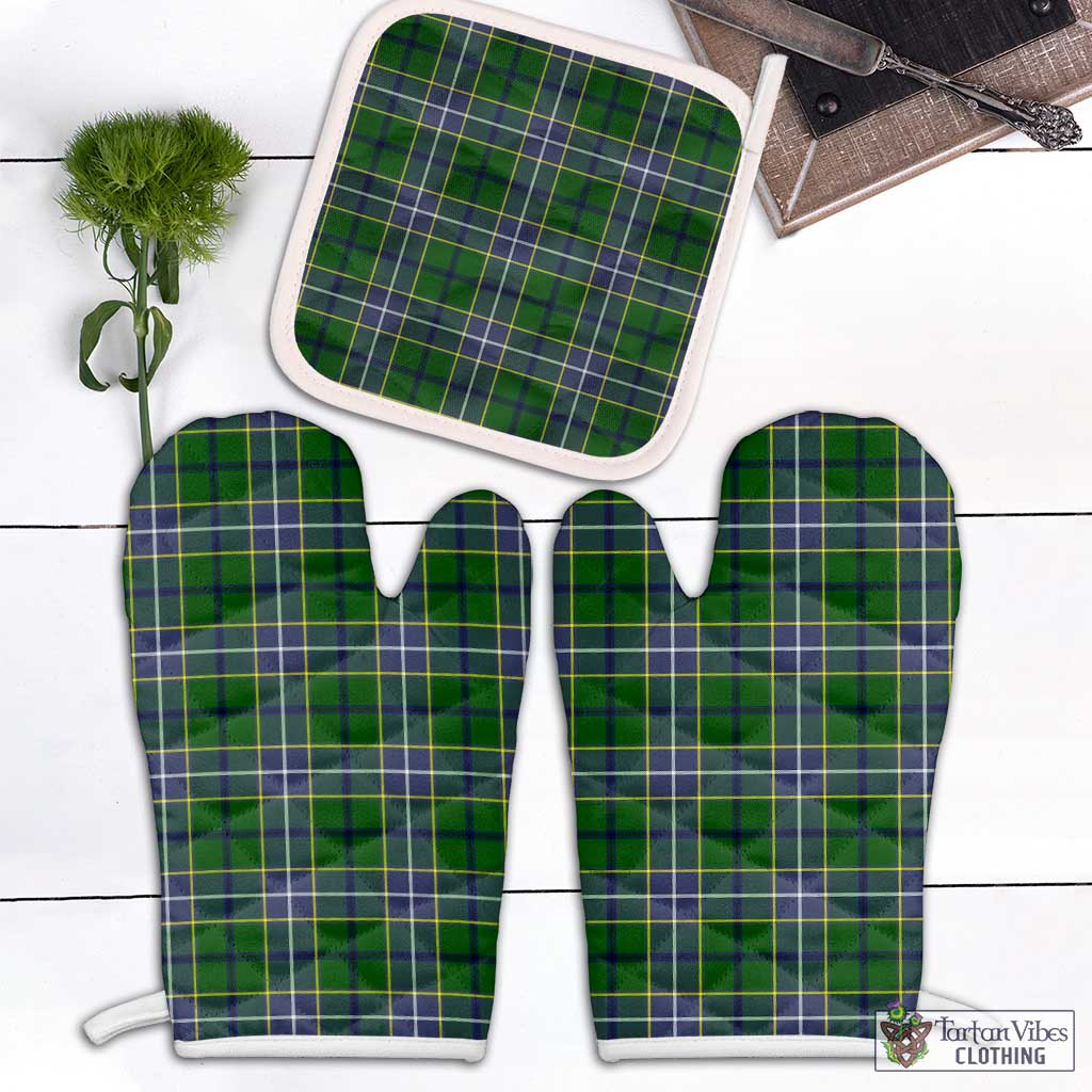 Tartan Vibes Clothing Wishart Hunting Modern Tartan Combo Oven Mitt & Pot-Holder