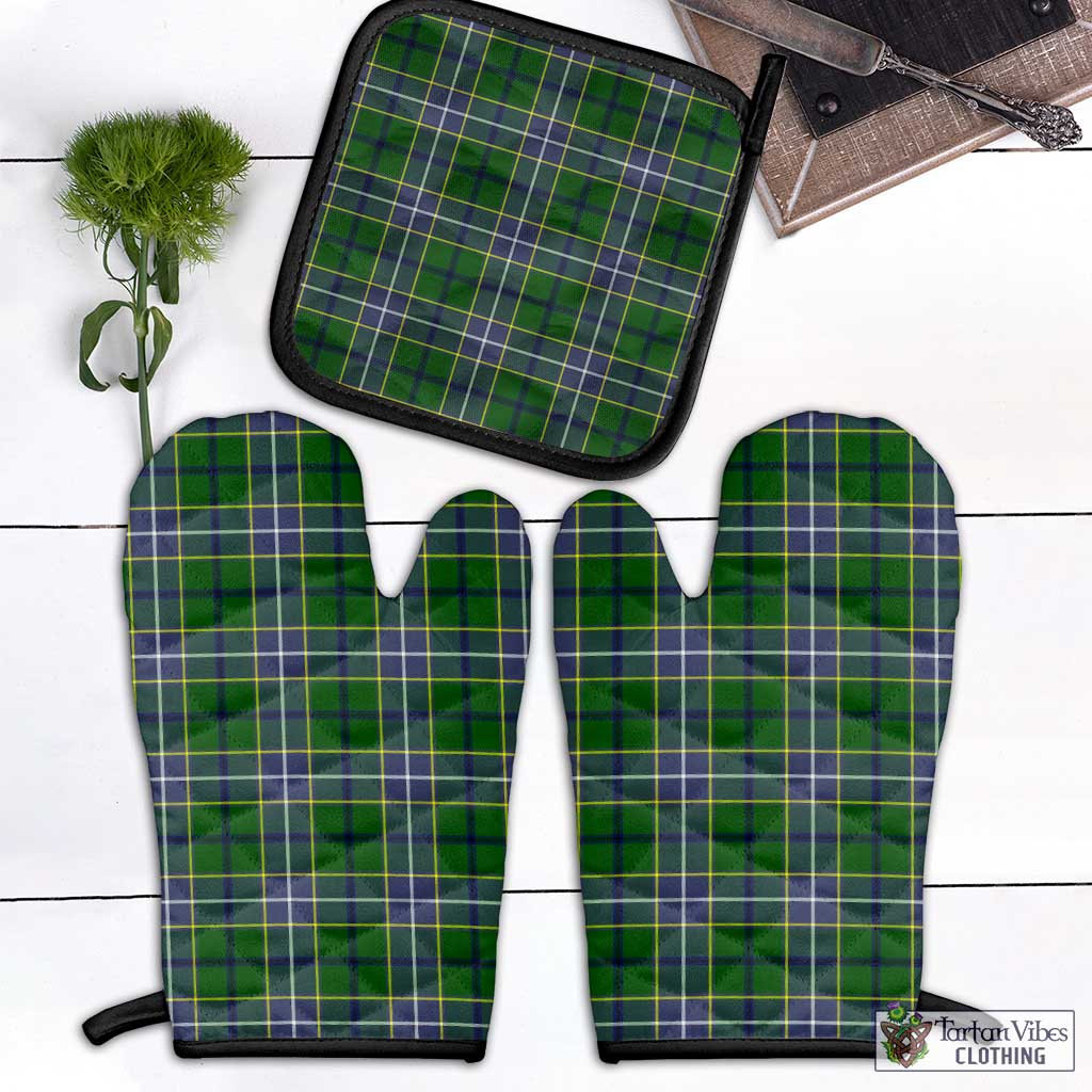 Tartan Vibes Clothing Wishart Hunting Modern Tartan Combo Oven Mitt & Pot-Holder