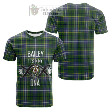 Wishart Hunting Modern Tartan Cotton T-shirt with Family Crest DNA In Me Style