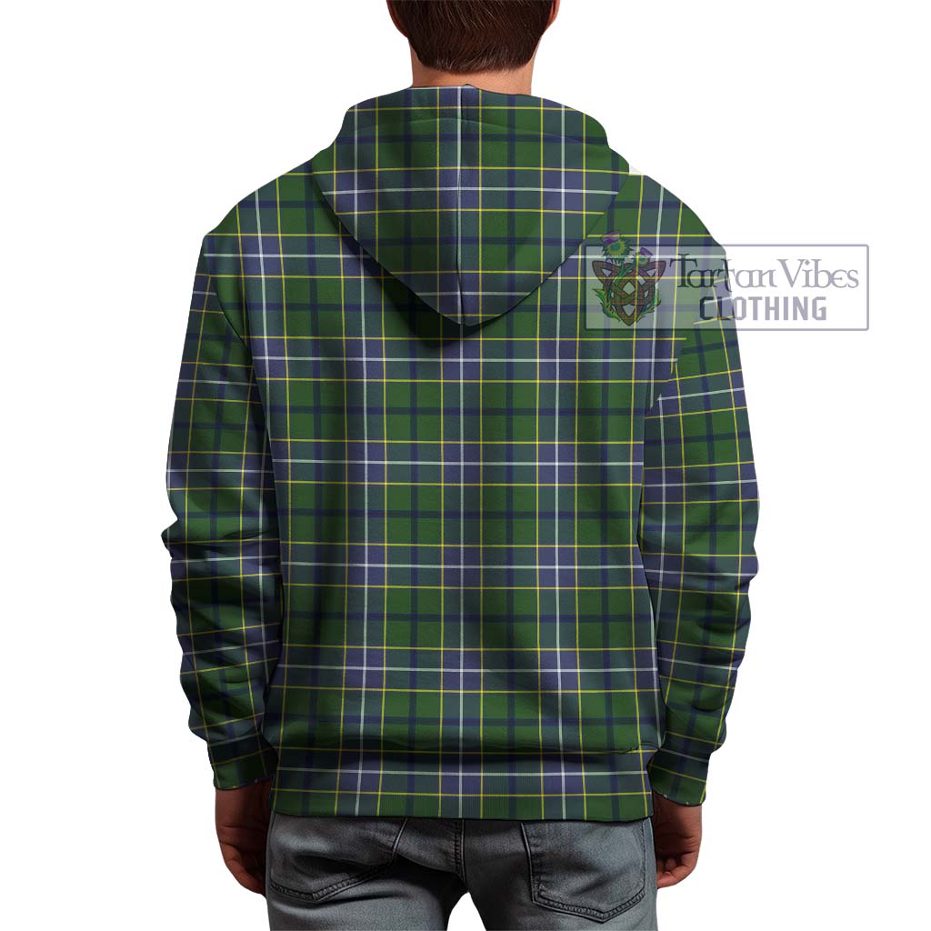 Tartan Vibes Clothing Wishart Hunting Modern Tartan Hoodie with Family Crest DNA In Me Style