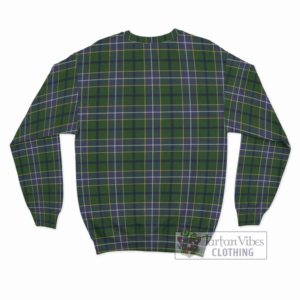 Tartan Vibes Clothing Wishart Hunting Modern Tartan Sweatshirt with Family Crest DNA In Me Style