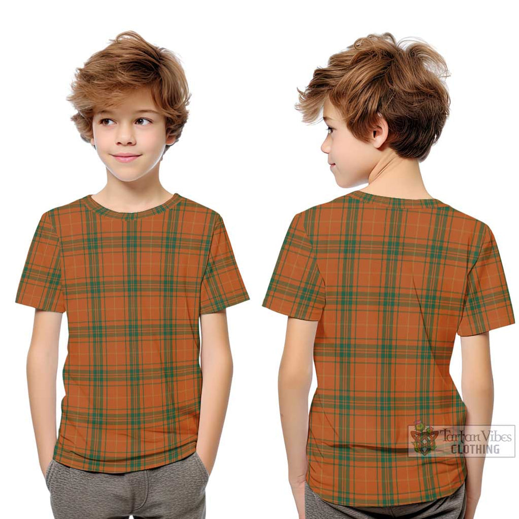 Wolfe Tartan Kid T-Shirt Youth XL Size14 - Tartanvibesclothing Shop