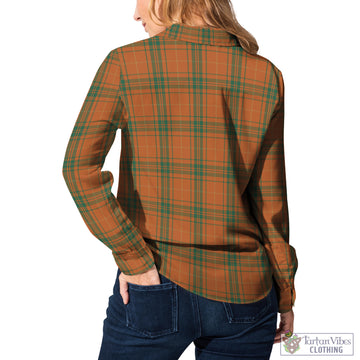 Wolfe Tartan Women's Casual Shirt