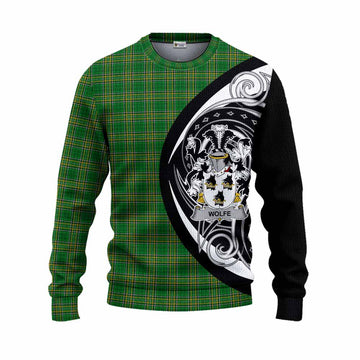 Wolfe Irish Clan Knitted Sweater Celtic Circle Style Unisex - Tartan Vibes Clothing