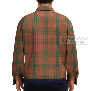 Wolfe Tartan Unisex Lapel Cotton Jacket