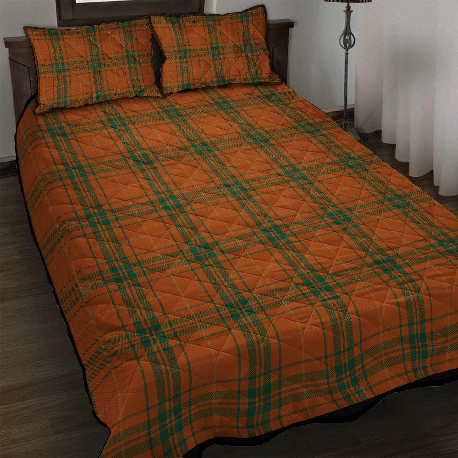 Wolfe Tartan Quilt Bed Set - Tartan Vibes Clothing