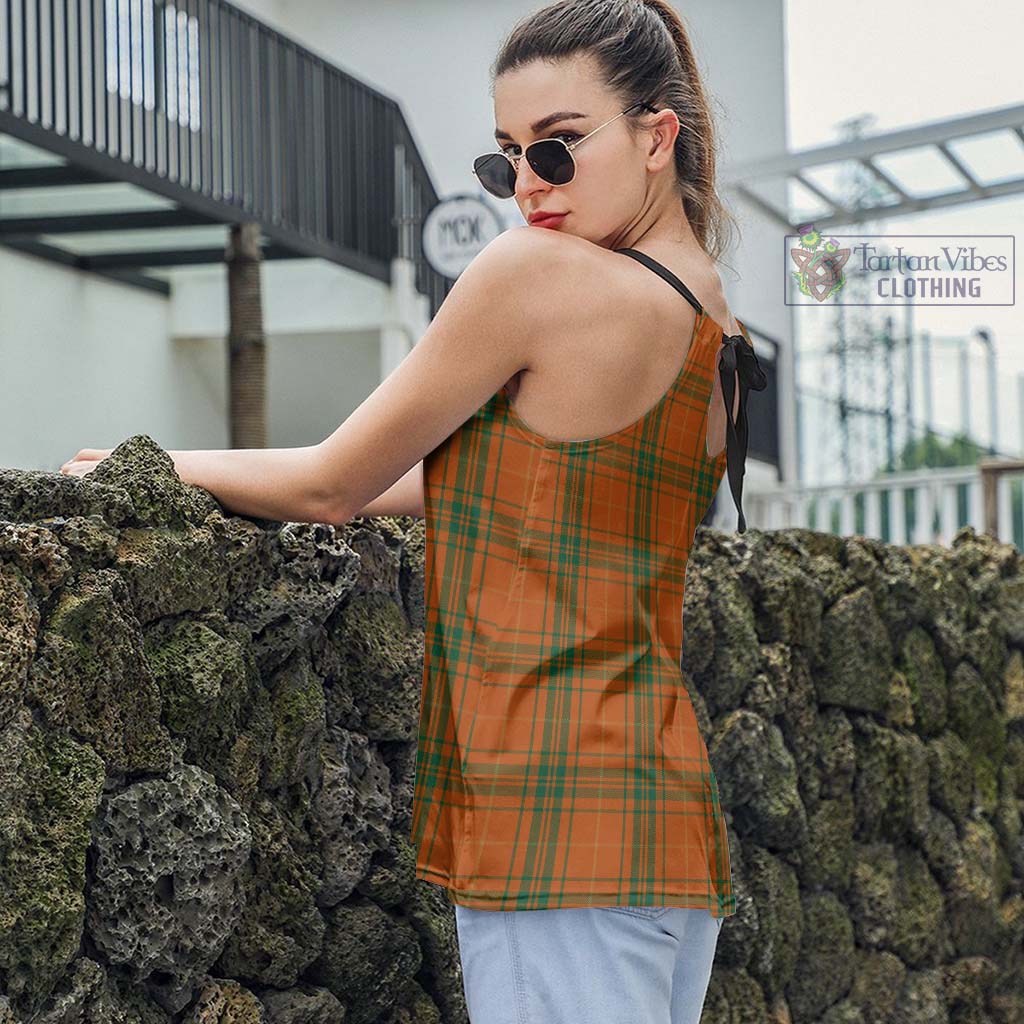 Wolfe Tartan Loose Halter Neck Camisole - Tartan Vibes Clothing