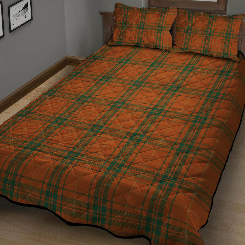 Wolfe Tartan Quilt Bed Set - Tartan Vibes Clothing