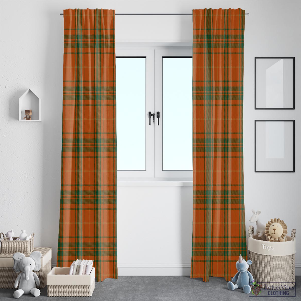 Wolfe Tartan Window Curtain