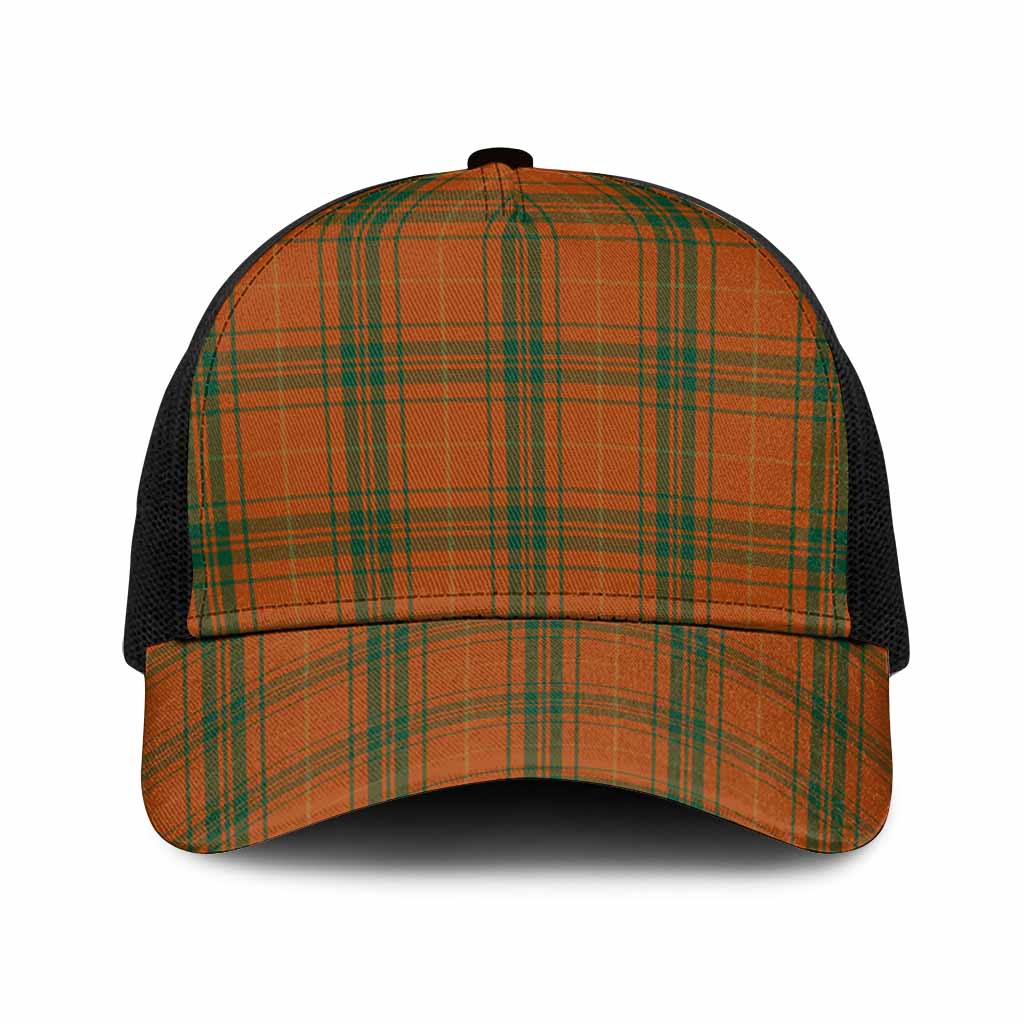 Wolfe Tartan Mesh Trucker Cap One Size (Adjustable) Black - Tartan Vibes Clothing